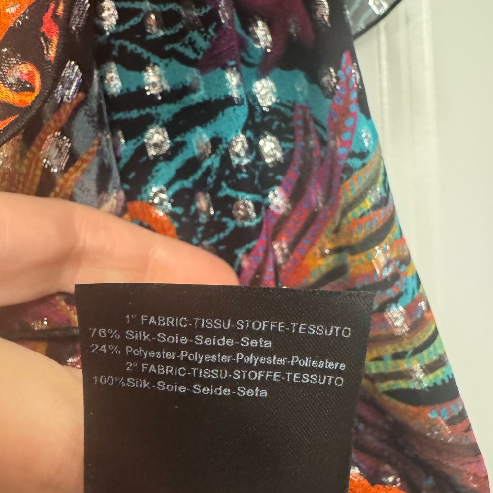 DUNDAS Multicolor Ruffle Top - Picture 10 of 10